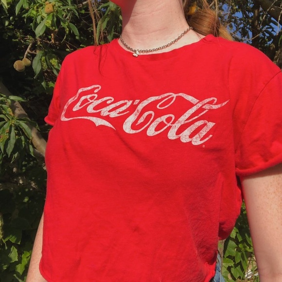Garage "Coca Cola" Crop Top - Picture 1 of 3